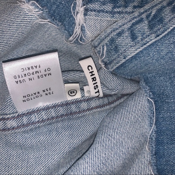 GRLFRND Christy Cropped Shirt in Harvest Moon - Picture 6 of 6